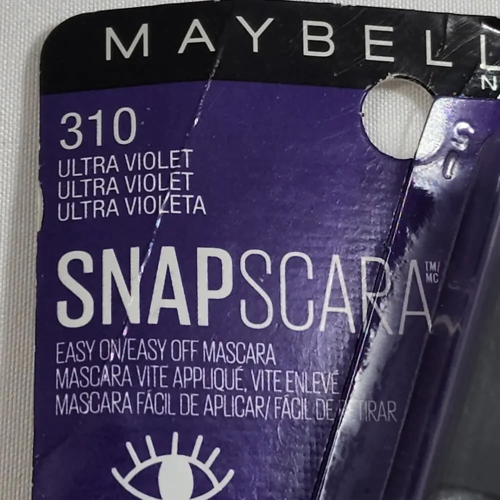 2x SnapScara Mascara #310 UltraViolet No Exp Gift Maybelline NEW Factory Sealed
